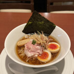 酒肴場 屯 - 冷やし煮干らぁ麺¥1100