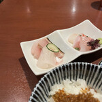 酒肴場 屯 - メダイ、ヒラマサ、ハタ