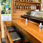 一力寿司 - 店内