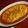 ランチハウス ペーパームーン - 令和5年6月
Cカレーオム 税込730円
ピラフ味のパスタライス