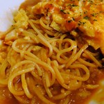 ランチハウス ペーパームーン - 令和5年6月
Cカレーオム 税込730円
ピラフ味のパスタライス