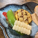 お食事処 だんらん日和 - 本日のランチ(\1.980) 初夏野菜