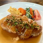お食事処 だんらん日和 - 本日のランチ(\1.980) 宮崎チキンの照り焼き