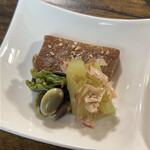 お食事処 だんらん日和 - 本日のランチ(\1.980) 前菜：旬菜の盛合せ