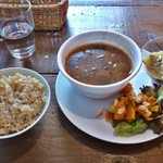 RiR organic+greens - スープランチセット850円