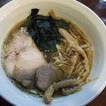 RA-MEN BAR NAGOMI -  追い煮干し醤油らーめん　７３０円
            