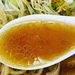 手打 焔 - とても旨みのある美味しいスープでした♪