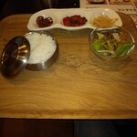 Kyommi - ランチ前菜，すぐきた．