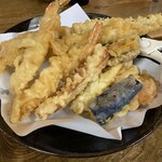 谷町 一味禅 - 天ぷら10種盛り