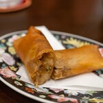 せろりや - ヤマドリタケモドキ春巻き