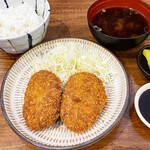Katsudon Yoshibei - ミンチかつ定食