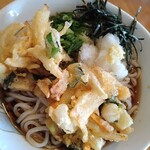 Kicchin Yumeya - かき揚げ冷うどん ¥750