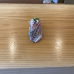 銀座 鮨 み富 - 鯵