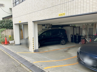 Tonkatsu Tsukasa - 1階駐車場