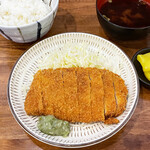 かつ丼 吉兵衛 - 塩わさびとんかつ定食