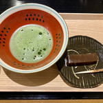 食堂こなん - 甘物 薄茶 水羊羹