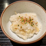 食堂こなん - お凌ぎ 新生姜のおこわ