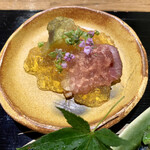 食堂こなん - 愛知鴨の幽庵煮