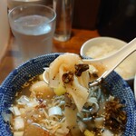 麺屋 悠 - 海老ワンタンは、海老まるごと一尾