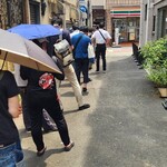 中華そば さわ - この日は暑かったが薄曇りで良かった(^^)d