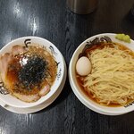 食堂 はせ川 - つけ麺　並盛り