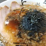 食堂 はせ川 - つけ汁　具材が超豪華