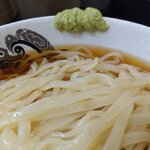 食堂 はせ川 - 昆布出汁にわさび付き