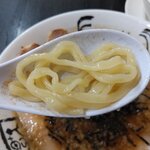 食堂 はせ川 - 東京製麺の麺