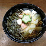 巽蕎麦 志ま平 - 蕎麦　ジュンサイと夏野菜の冷たい蕎麦