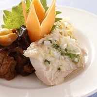 三種前菜の盛り合わせ