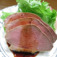巽蕎麦 志ま平 - 肴　鴨ロースト