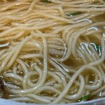 中華そば　らんまん - 麺アップ