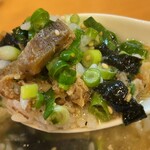 中華そば　らんまん - お茶漬けリフト