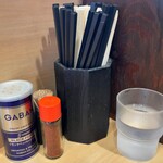 中華そば　らんまん - 卓上調味料等