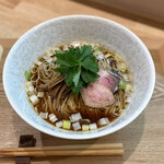 小麦そば 池 - 醤油そば 細麺