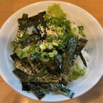 中華そば　らんまん - お茶漬け（スープをかける前）