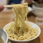 西中華そば店 - つけ麺(中) 600㌘ 800円 (冷盛)