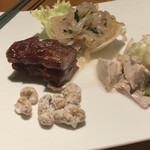 Ginza Asuta - 前菜３種の盛り合わせ