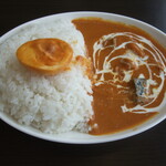 インド&ネパール料理 ナンハウスシリス - カボチャとチキンのカレー（日替わり）