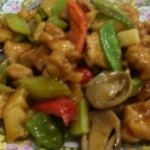 華林 - 鶏肉とセロリの炒め物