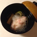 日本料理 おぎ原 - 椀物の海老真薯