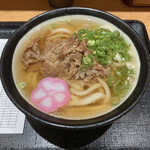 日本橋 讃岐うどん ほし野 - 肉そば　780円