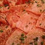 カルビ、上ロースアップ