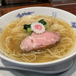 中華蕎麦にし乃 - 透明なスープ