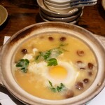 Ajito - 土鍋の味噌雑炊　850円