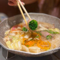 黄金出汁しゃぶと江戸前寿司 肉のあさつ 梅田お初天神店 - 