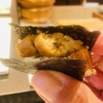 鮓 きずな - アナゴ海苔巻き