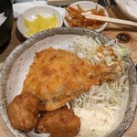 Yokatai - アジフライ＆チキン南蛮定食