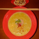 Kaisen Chizu Men Torori - グリーンカレー海鮮チーズ麺と、とろリゾット