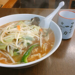 中華そば一力 - 味噌ラーメン